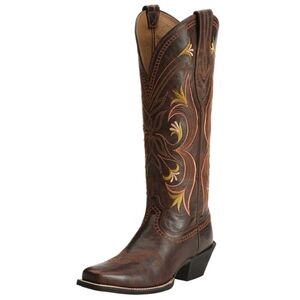 NWOT ARIAT LANTANA BOOT SIZE 9B RM BROWN PEACH SOLD OUT! $229 RETAIL MAKE OFFER!